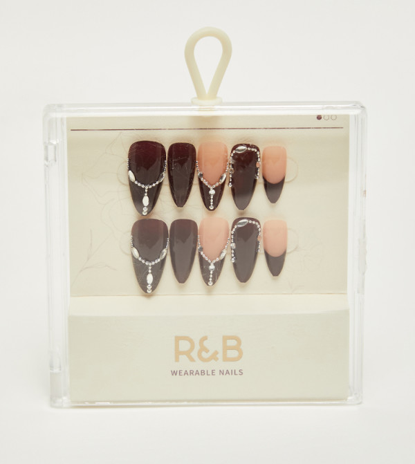 أر آند بي  الأظافر - خمري  Nail Accessories