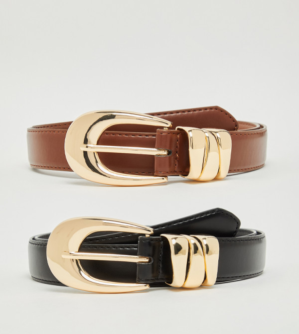 R&B  Belts - Multi Non Leather Belts