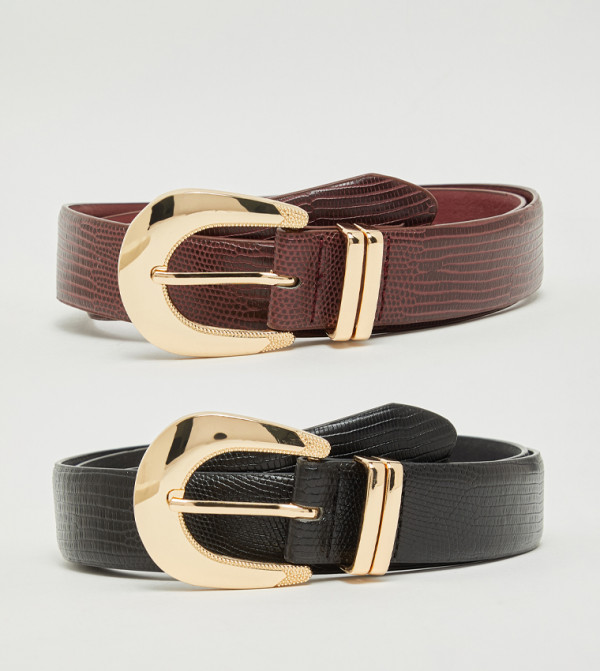 R&B  Belts - Multi Non Leather Belts