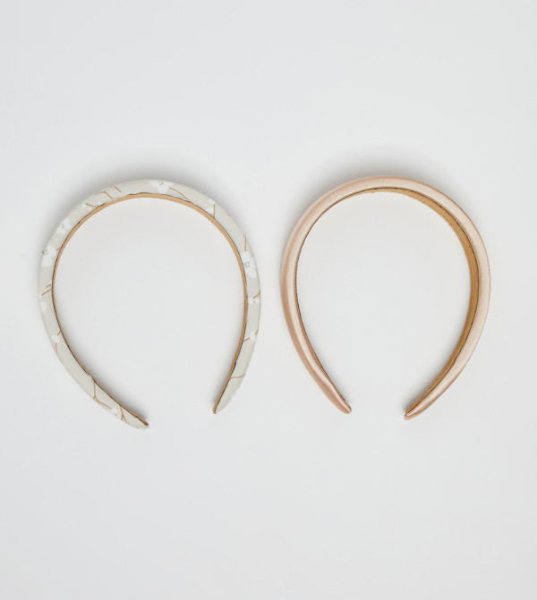 أر آند بي كابات وقبعات - بيج Headbands