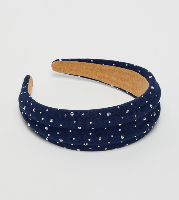 R&B  Headbands - NAVY BLUE Headbands