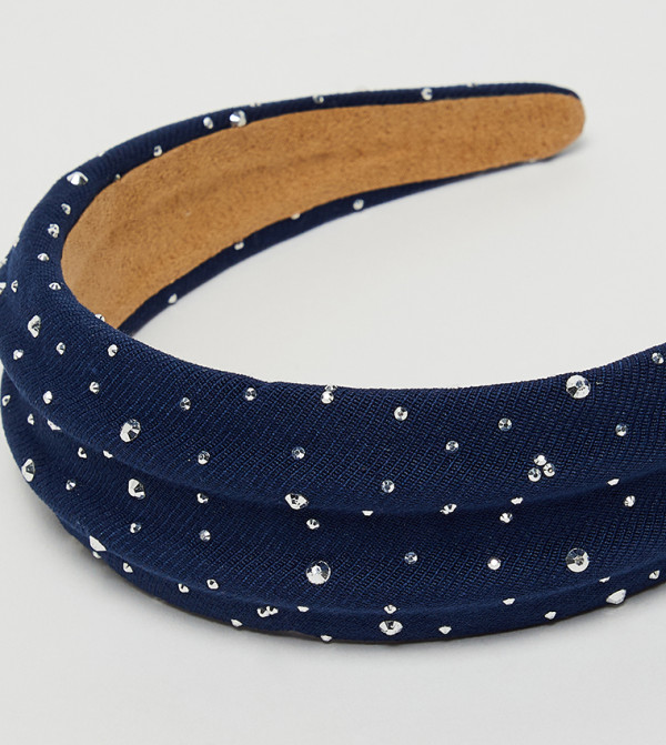 R&B  Headbands - NAVY BLUE Headbands