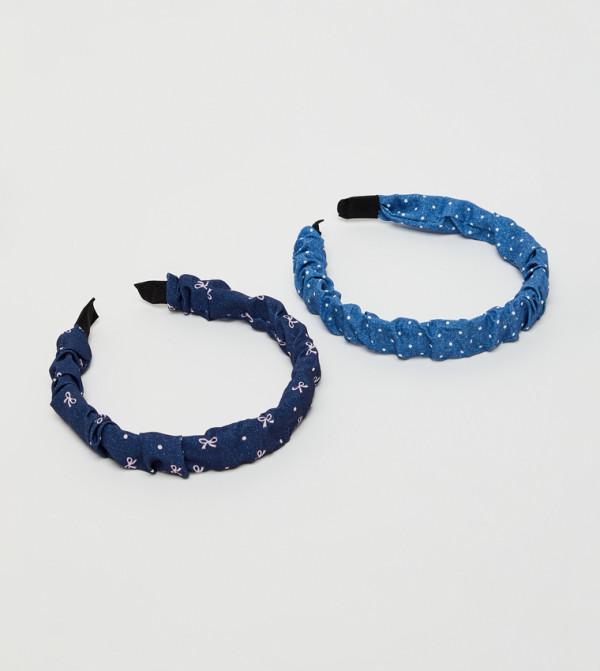 R&B  Headbands - NAVY BLUE Headbands