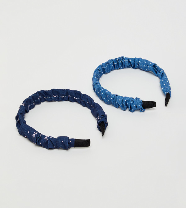 R&B  Headbands - NAVY BLUE Headbands