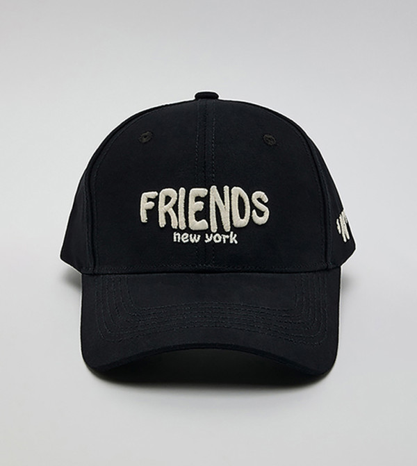 R&B  Baseball Caps - BLACK Round Neck T-Shirts