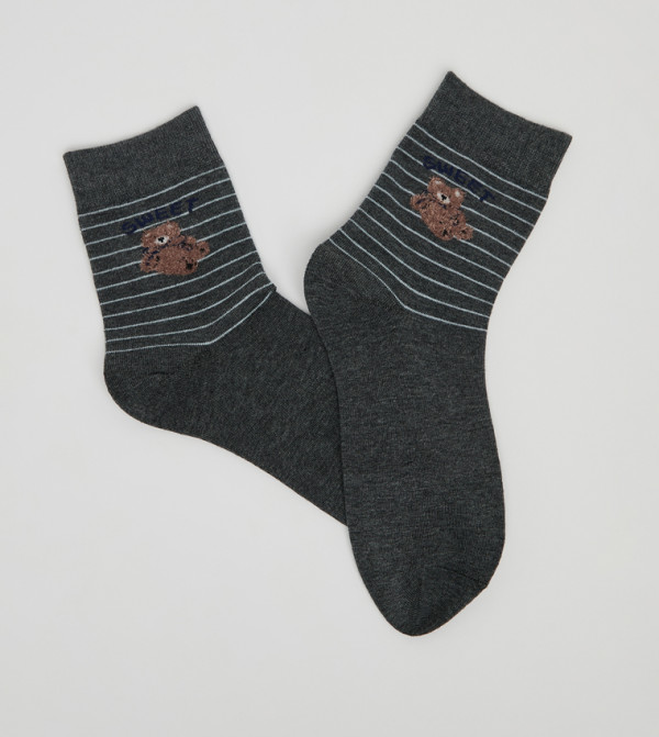 أر آند بي  جوارب للمنتصف الساق  - متعدد Calf Length Socks