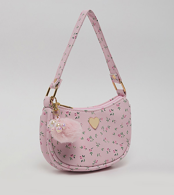 R&B  Shoulder Bag - Pink Bottoms