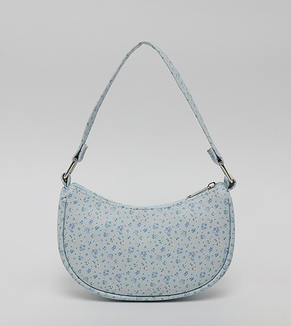 R&B  Shoulder Bag - Blue Bathmats & Curtains