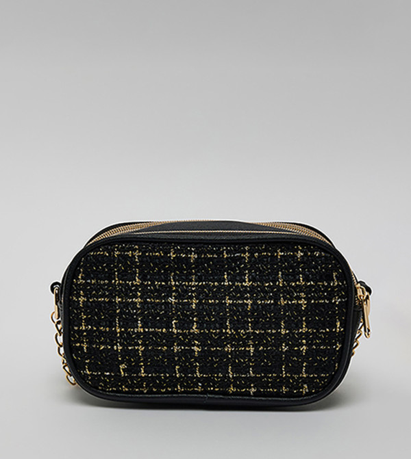 R&B  Cross Body - BLACK Caps & Mittens