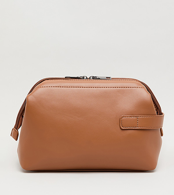 R&B  Toiletry bags - Tan Toiletry bags