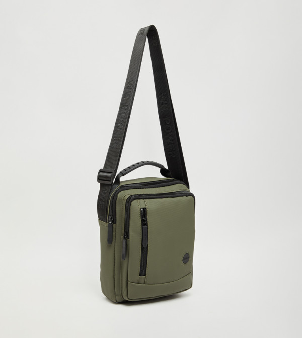 أر آند بي  حقائب خصر - زيتي  Cross Body & Sling Bags