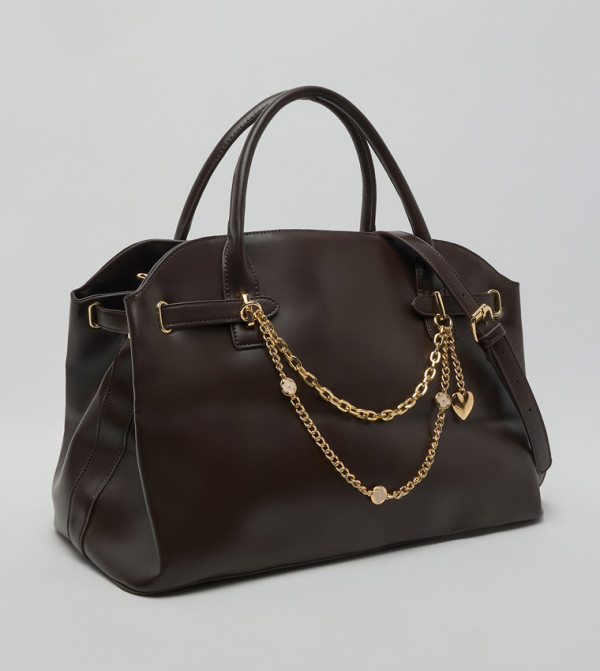 أر آند بي  حقائب - بني داكن Handheld Bags