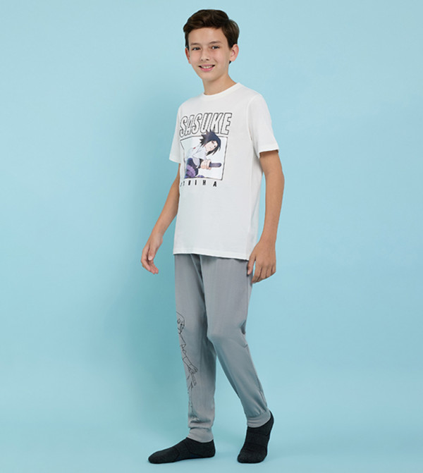 R&B  Nightwear - Ivory Top & Pyjama Sets