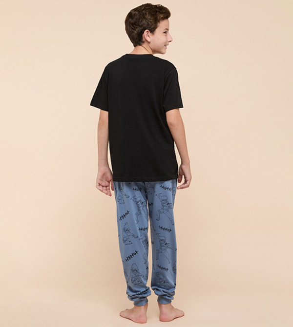 R&B  Top & Pyjama Sets - BLACK Top & Pyjama Sets