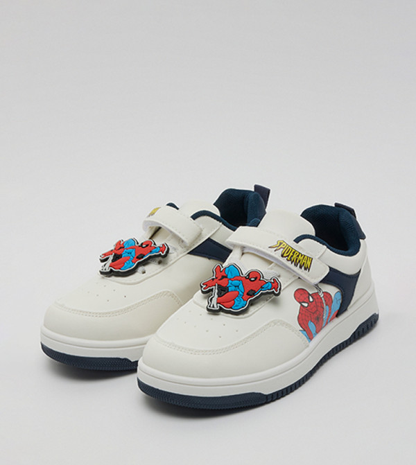 R&B  Sneakers - White Low Top