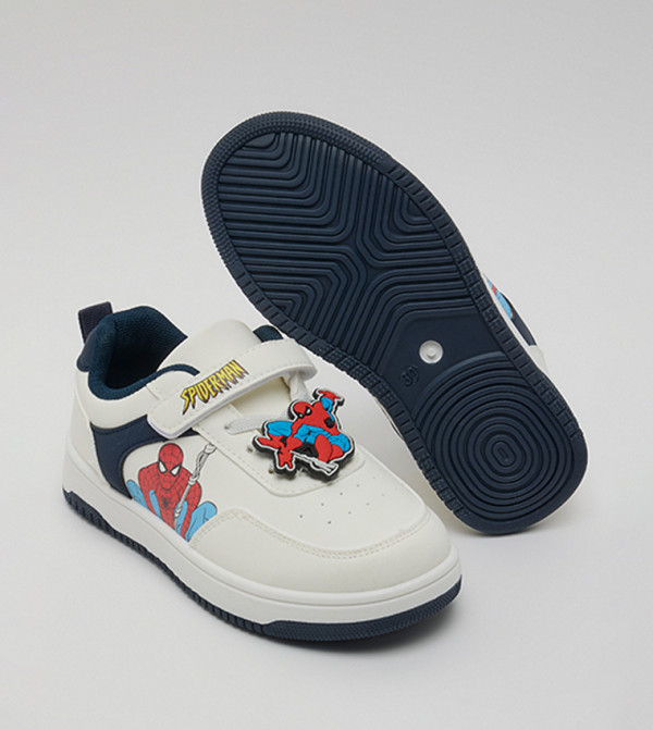 R&B  Sneakers - White Low Top