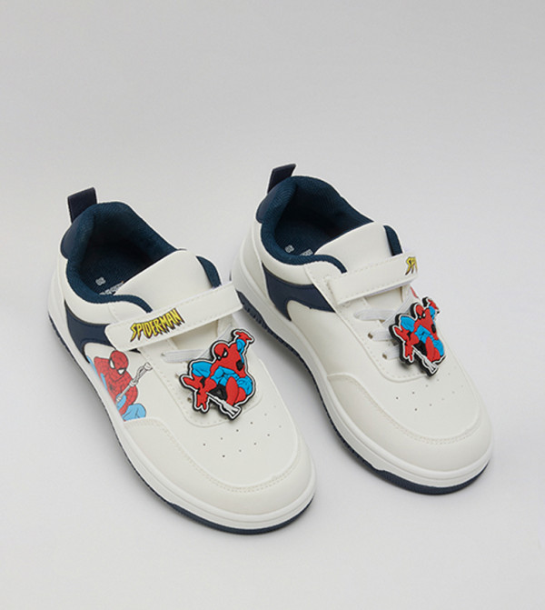 R&B  Sneakers - White Low Top