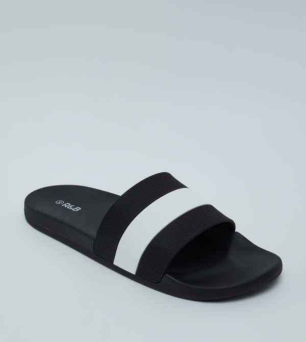 R&B  Slides - BLACK Slides