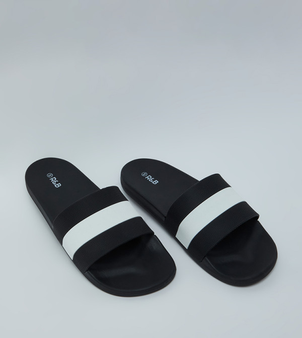 R&B  Slides - BLACK Slides