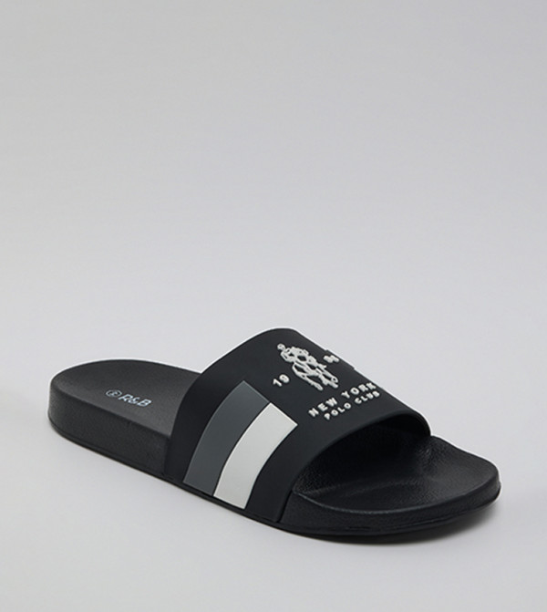 R&B  Slides - BLACK Slides