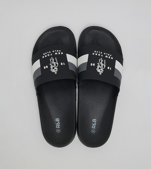R&B  Slides - BLACK Slides