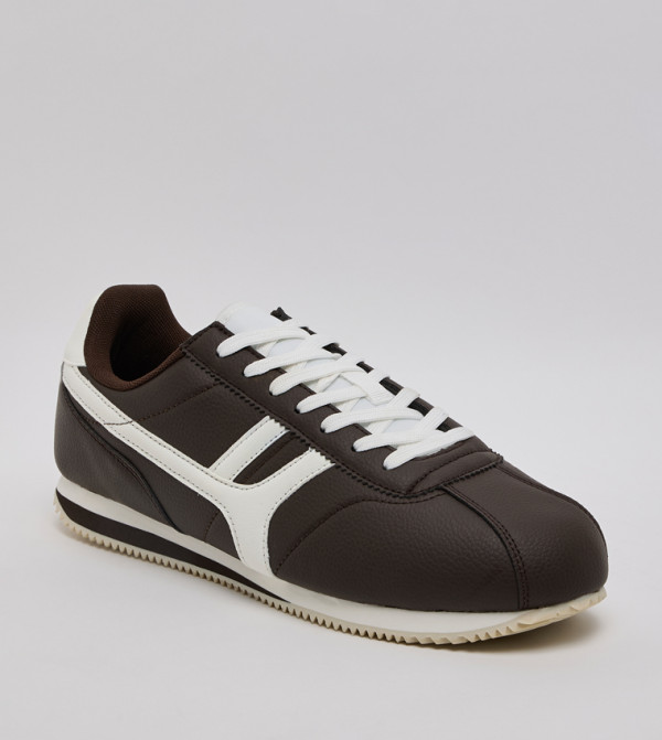 R&B  Low Top - Brown Low Top