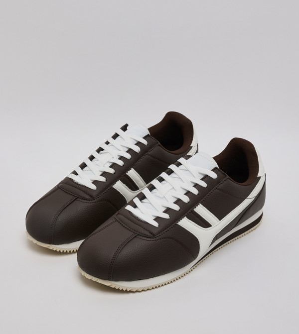 R&B  Low Top - Brown Low Top