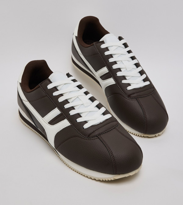 R&B  Low Top - Brown Low Top