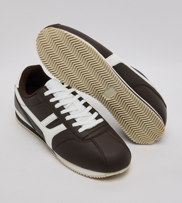 R&B  Low Top - Brown Low Top