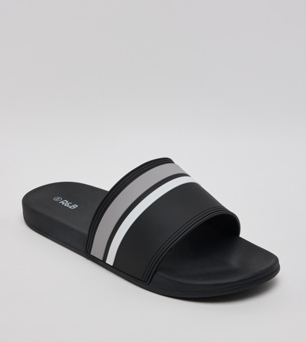 R&B  Slides - BLACK Slides