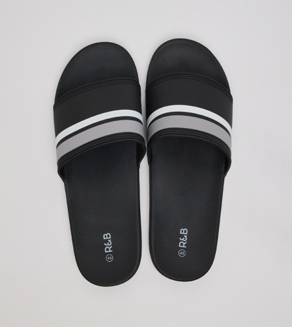 R&B  Slides - BLACK Slides