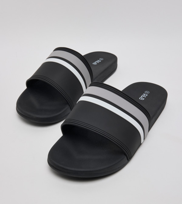 R&B  Slides - BLACK Slides