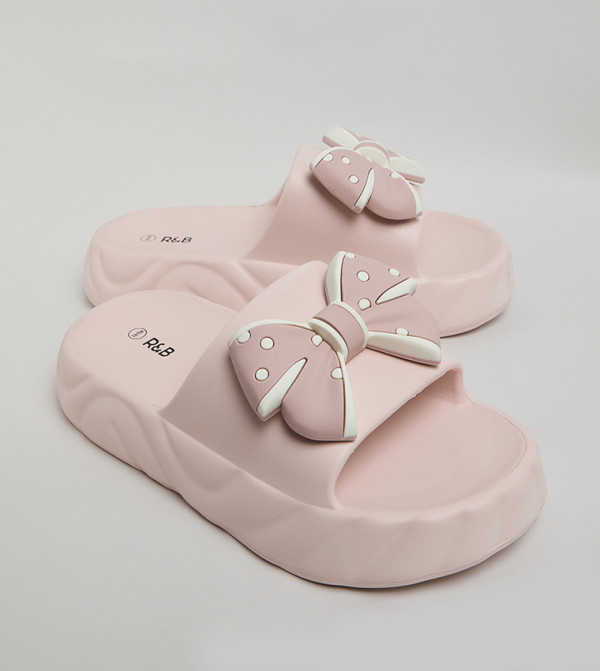 R&B  Flip flops and Slides - Pink Slides