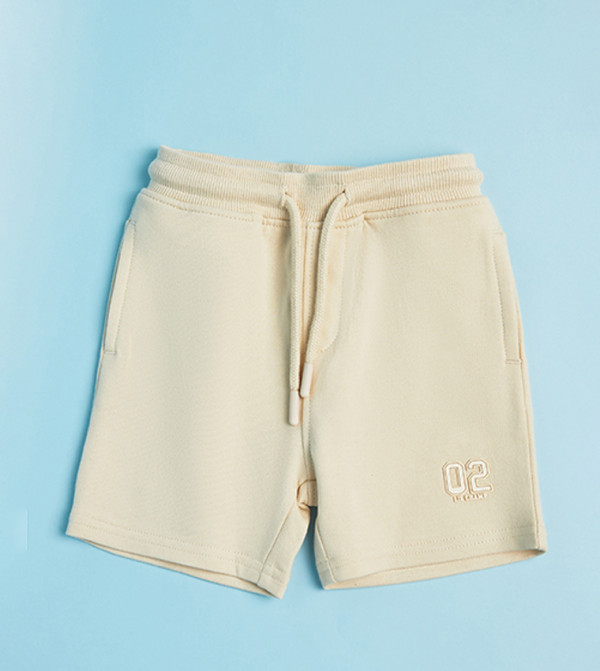 R&B  Shorts - Beige Shorts
