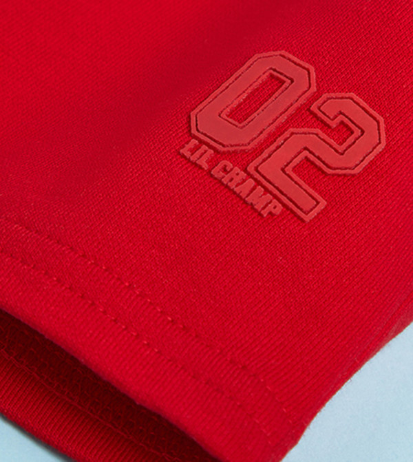 R&B  Bottomwear - Red Shorts