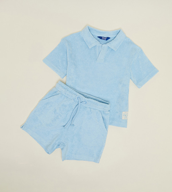 R&B Shirts & Bottoms - Blue Wallets