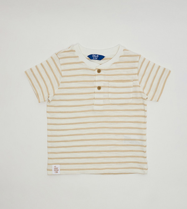 R&B  Top & Shorts - Beige Top & Shorts