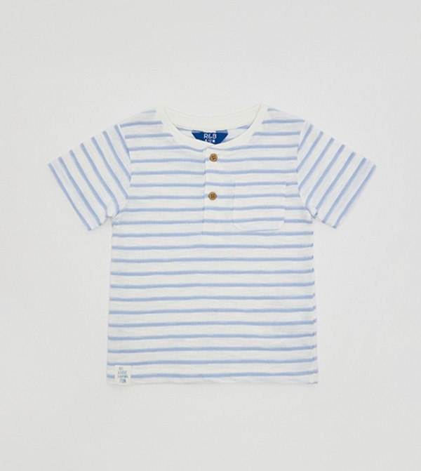 R&B  Top & Shorts - Light Blue Top & Shorts