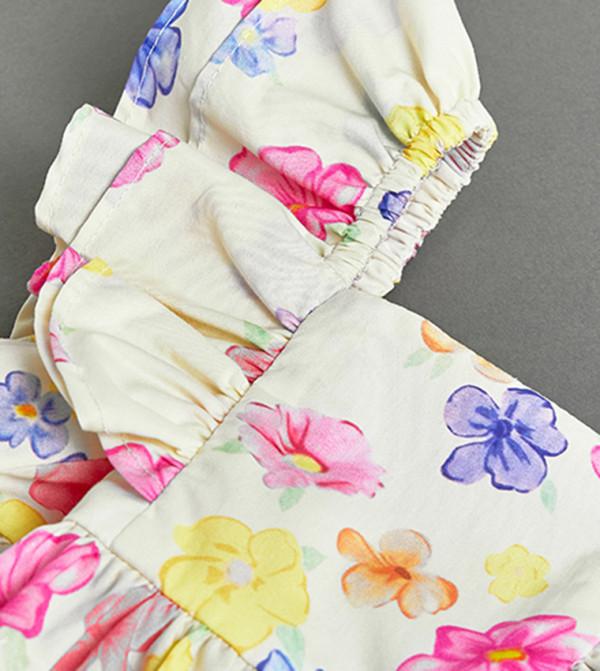 أر آند بي  girls-craft-pretty-summer - أبيض فستان كاجوال 