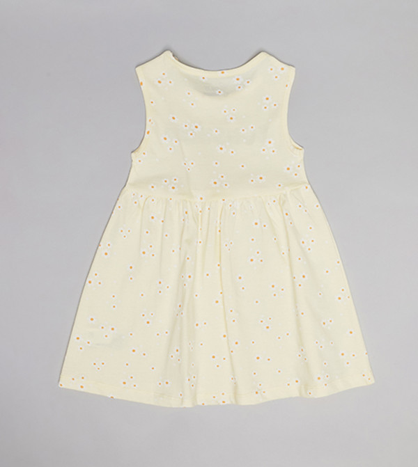 R&B  Casual Dress - Yellow T-shirts & Bottoms