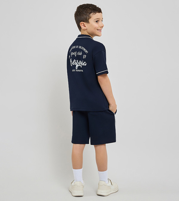 R&B  Top & Shorts - NAVY BLUE Top & Shorts