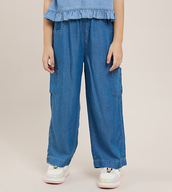R&B Trousers & Pants - Dark Blue Trousers & Pants
