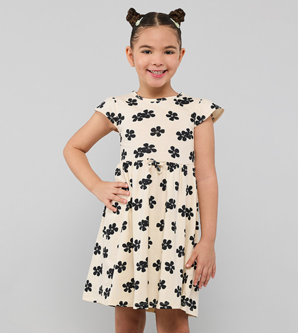 R&B  - Beige Casual Dress