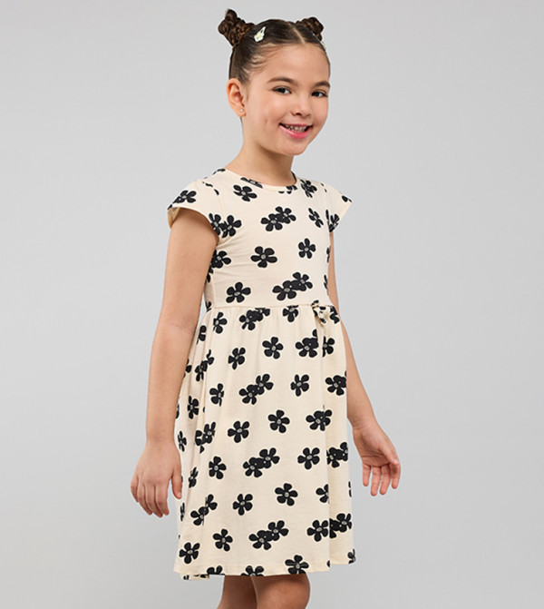 R&B  - Beige Casual Dress