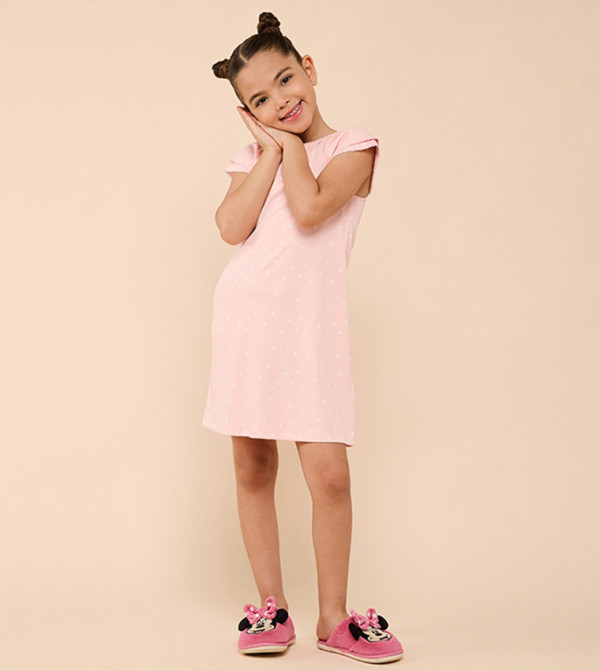 R&B  Casual Dress - Peach Casual Dress
