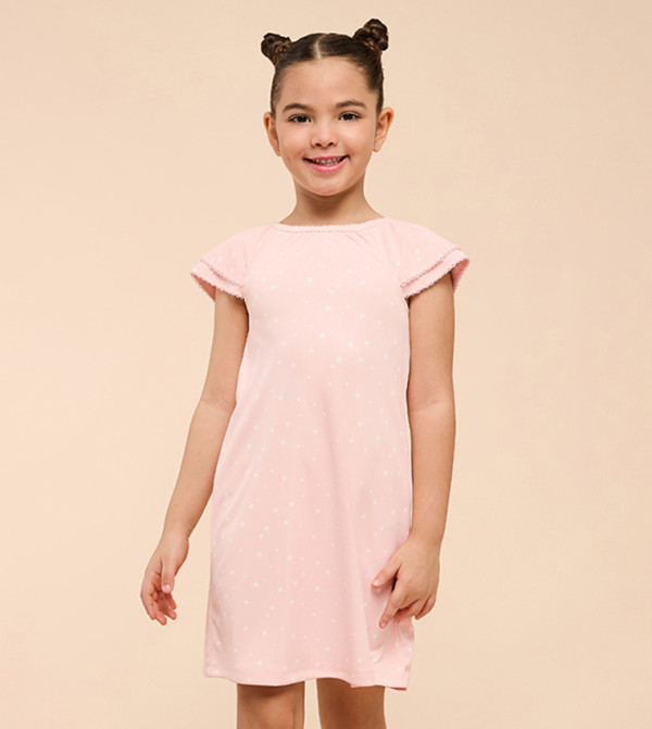 R&B  Casual Dress - Peach Casual Dress