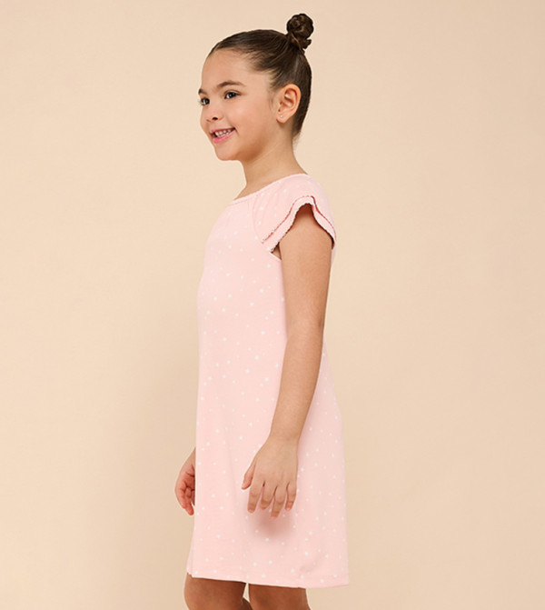 R&B  Casual Dress - Peach Casual Dress