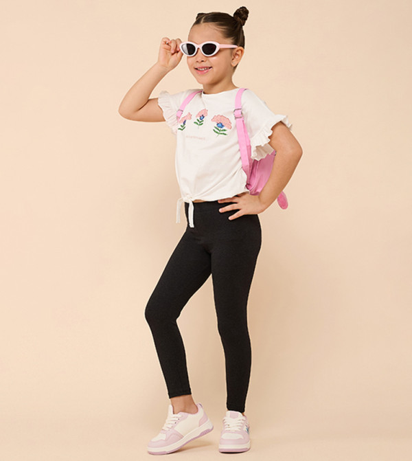 R&B  Leggings - CHARCOAL leggings