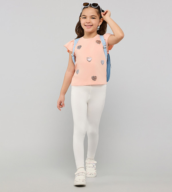 R&B  Leggings - Ivory leggings