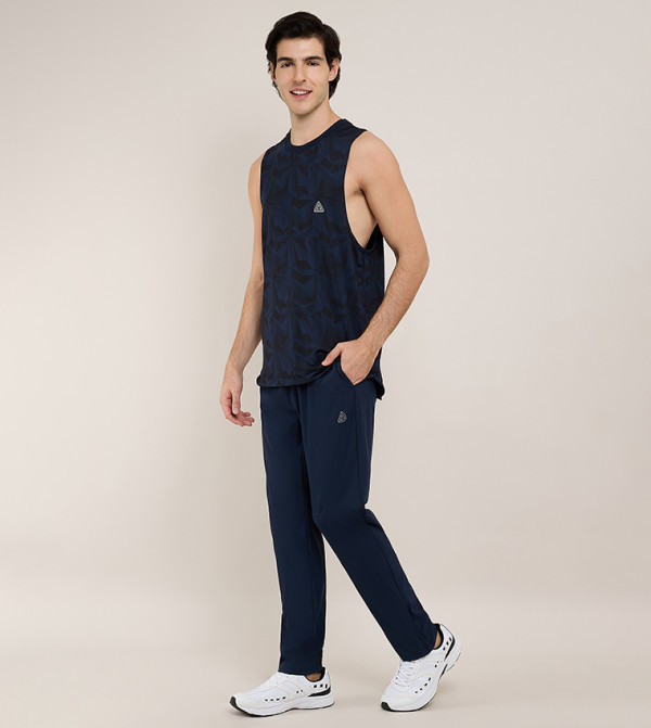 R&B  Sportswear - Navy Track Pants & Joggers